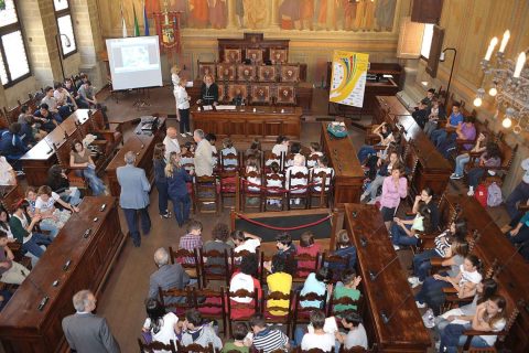 2012. Sala dei Grandi veduta aerea