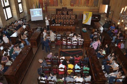2012. Sala dei Grandi veduta da galleria