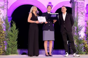 Constantini Premio Internazionale Fair Play Menarini 2022 Stefania Constantini Paola Liaci e Devis Milighetti