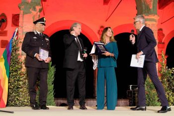 Porra Premio Internazionale Fair Play Menarini 2022 Antonio De Santis Giorgio Porra Lucia Blini