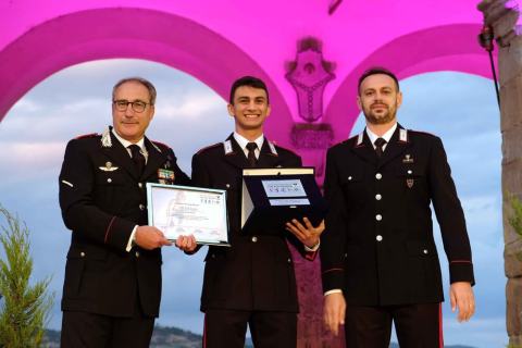 Dell'Aquila   Premio Internazionale Fair Play Menarini 2022   Gianni Massimo Cuneo, Vito Dell'Aquila, Carlo Molfetta