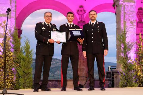 Dell'Aquila   Premio Internazionale Fair Play Menarini 2022   Gianni Massimo Cuneo, Vito Dell'Aquila, Carlo Molfetta