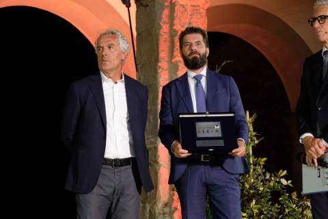 Donadoni   Premio Internazionale Fair Play Menarini 2022   Roberto Donadoni, Ennio Troiano