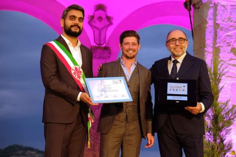 Stoner   Premio Internazionale Fair Play Menarini 2022   Cosimo Guccione, Casey Stoner, Antonello Biscini