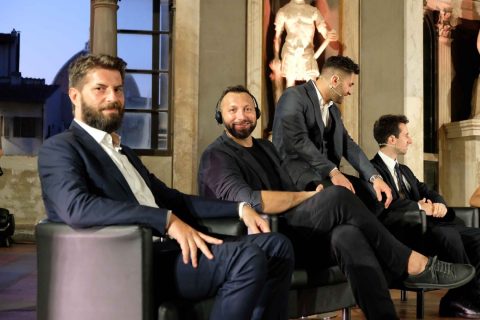 Ennio Troiano, Ian Thorpe, Andrea Ravelli, Giacomo Bertagnolli   I campioni si raccontano