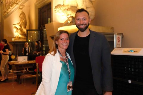 Valeria Speroni Cardi e Ian Thorpe   I campioni si raccontano