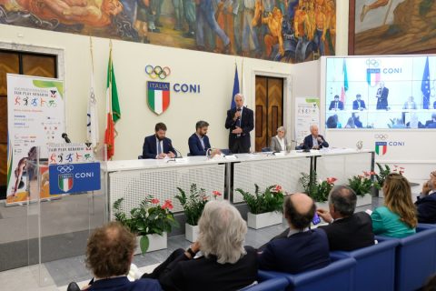 Conferenza stampa CONI