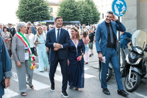 Anna Ravoni Javier Zanetti Valeria Speroni Cardi Luis Alberto Scola Balvoa