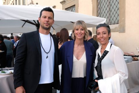 Matteo Giunta Federica Pellegrini Francesca Schiavone