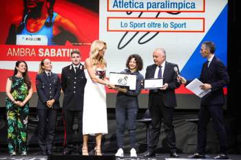 Giusy Versace Francesca Lollobrigida Roberto Rigali Silvia Salis Ambra Sabatini Vincenzo Parrinello Omar Schillaci