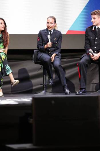 Giusy Versace Francesca Lollobrigida Roberto Rigali
