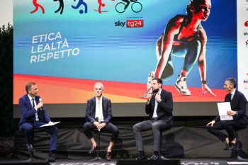 Michele Cagiano Federico Buffa Marco Belinelli Omar Schillaci