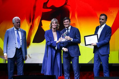 Eugenio Giani Federica Pellegrini Javier Zanetti Michele Cagiano