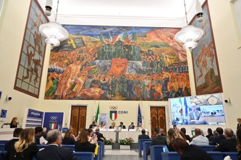 Press conference CONI