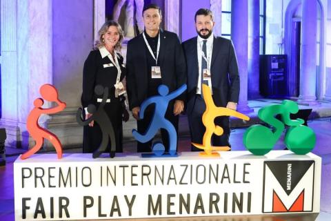 Valeria Speroni Cardi Javier Zanetti Filippo Paganelli
