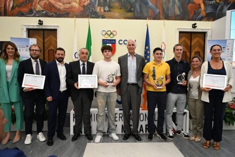 Rachele Sangiuliano Luca Lotti Filippo Paganelli Vincenzo Parrinello Nicola Nardo Giovanni Malagò Alessandro Bugli Michele Vivalda Valeria Speroni Cardi Cristina Scaletti