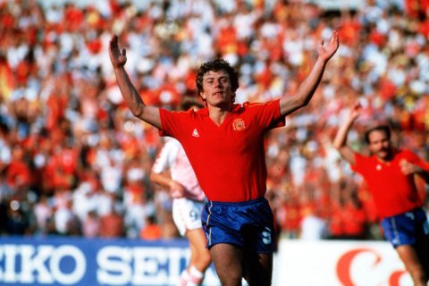 Emilio Butragueño, photo by Bob Thomas Sports Photography via Getty Images