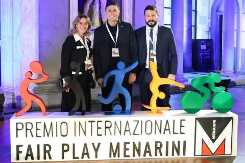 Valeria Speroni Cardi Javier Zanetti Filippo Paganelli