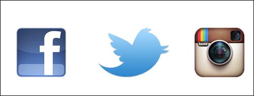 Facebook Twitter Instagram