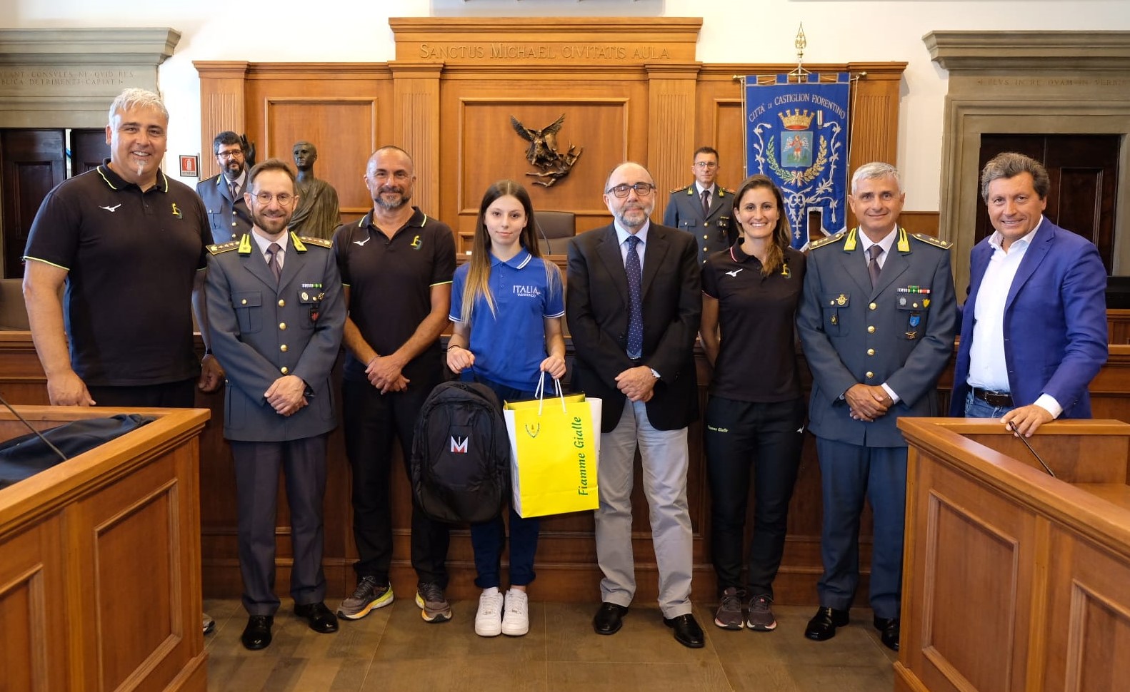 PREMIO INTERNAZIONALE FAIR PLAY MENARINI, ASSEGNATO IL PREMIO SPECIALE FIAMME GIALLE “STUDIO E SPORT” Premio speciale fiamme gialle
