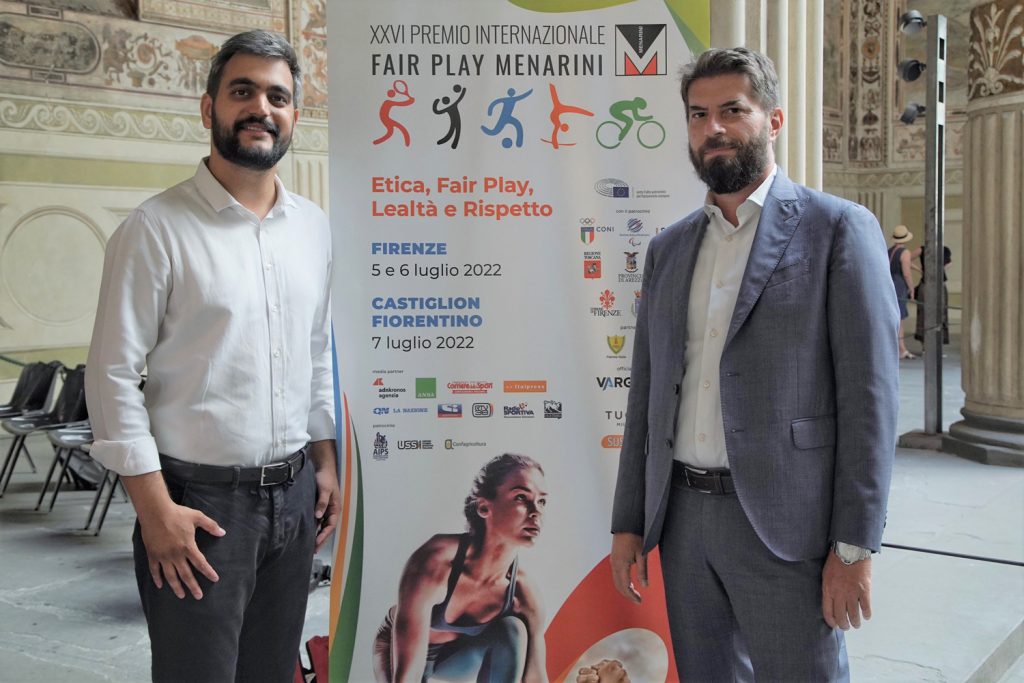 XXVI EDIZIONE DEL PREMIO INTERNAZIONALE FAIR PLAY A PALAZZO VECCHIO