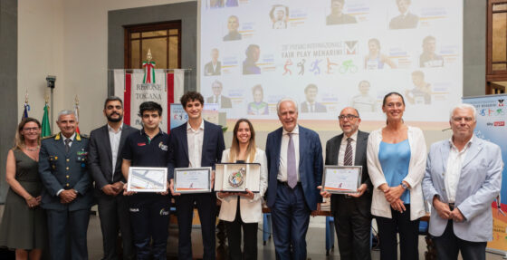 PREMIO INTERNAZIONALE FAIR PLAY MENARINI ASSEGNATO IL PREMIO SPECIALE FIAMME GIALLE “STUDIO E SPORT”