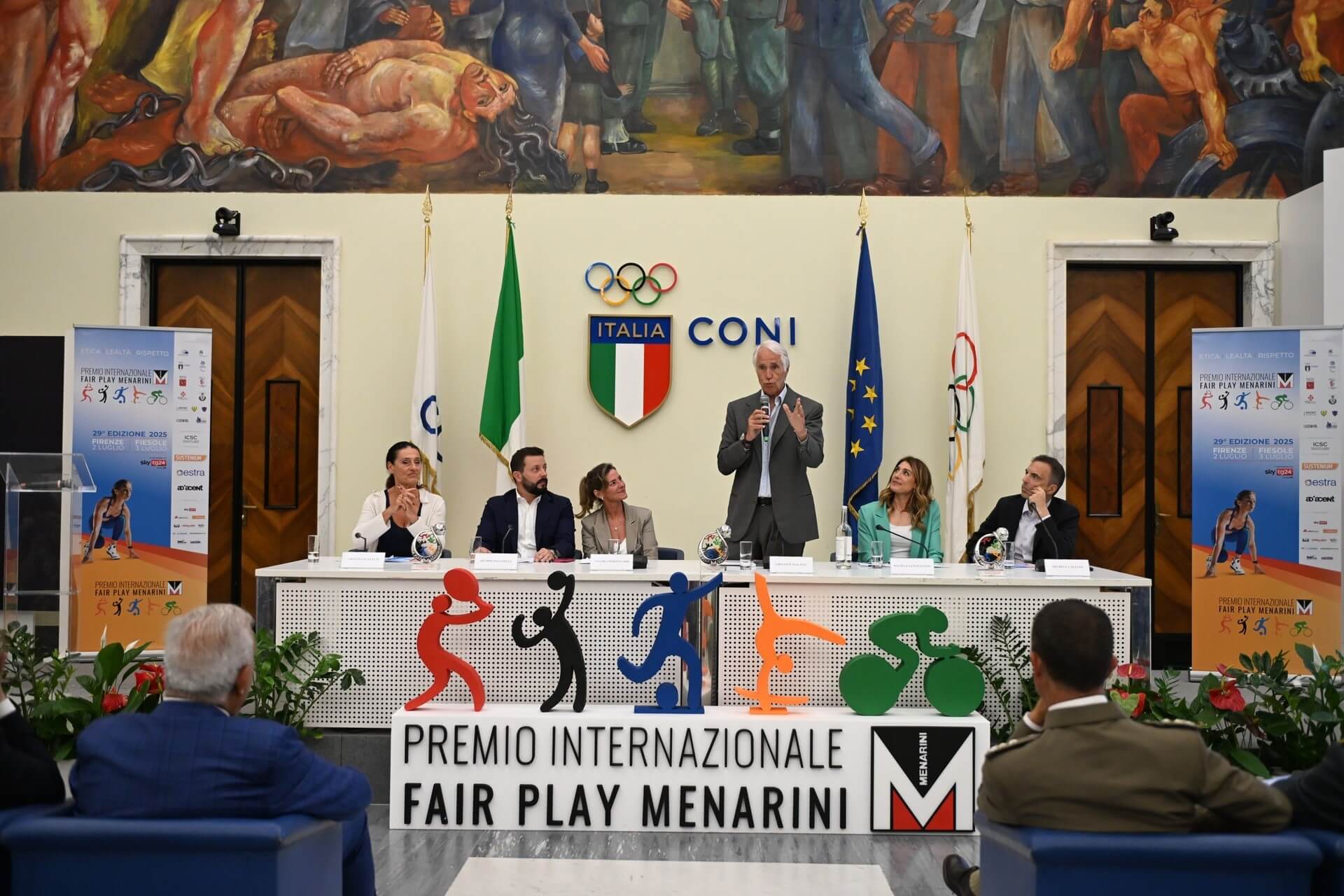 Premio Internazionale Fair Play Menarini, con l'annuncio dei nuovi campioni al CONI prende il via l'edizione 2025